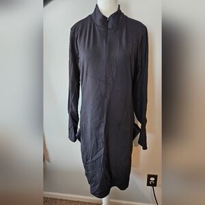 Athleta Delancy Zip Mock Neck Stretch Dress with Pockets Plus Size 2X